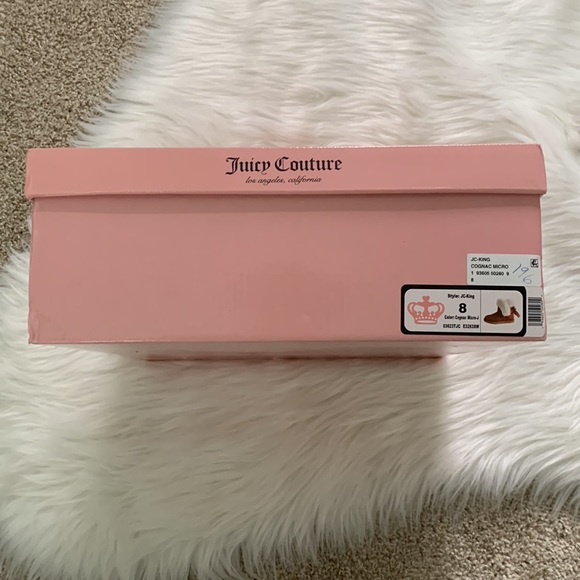 Juicy Couture Fur suede ankle boots - Picture 2 of 8